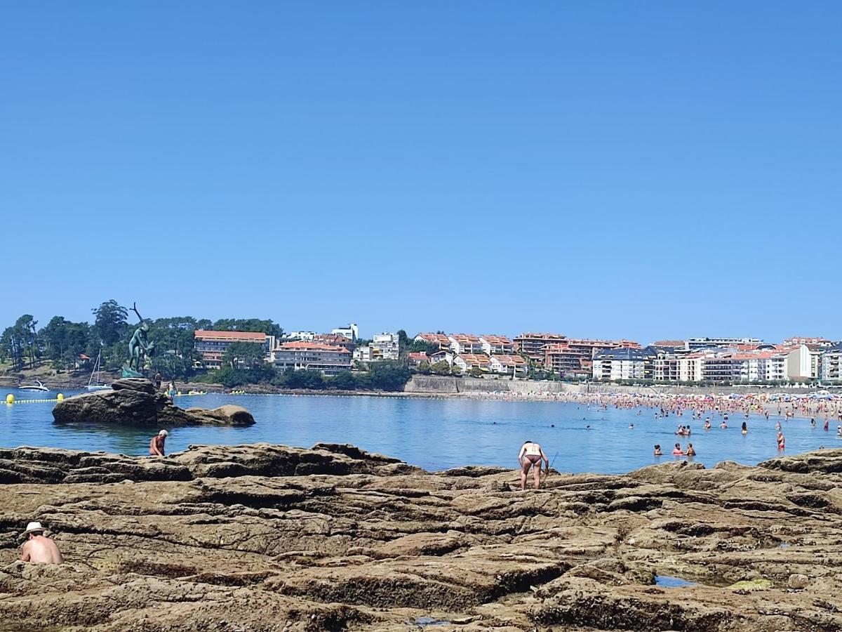 Playa De Silgar Apartment Sanxenxo Ngoại thất bức ảnh