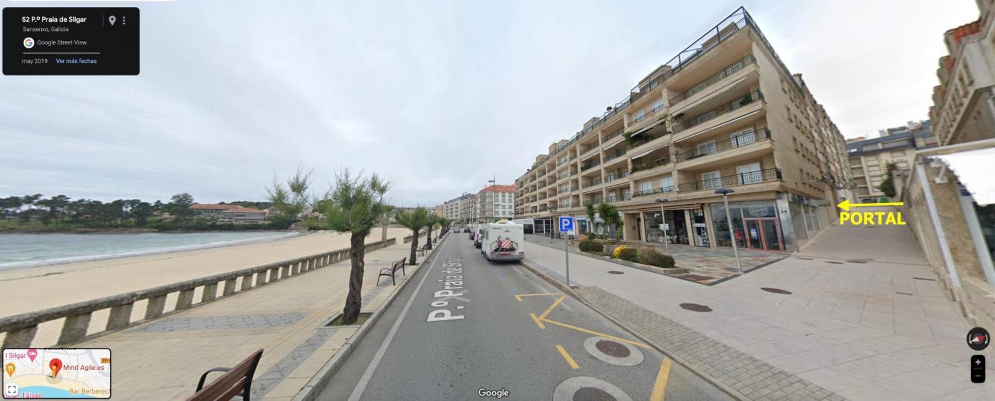 Playa De Silgar Apartment Sanxenxo Ngoại thất bức ảnh